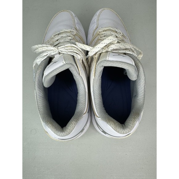 Mizuno Wave 9 Spike White Baseball Cleats Shoes Mens Size 7 - Picture 14 of 15
